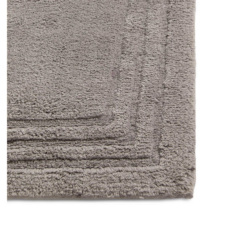 Habitat Deep pile bath mat Silver 80x50cm, UK version