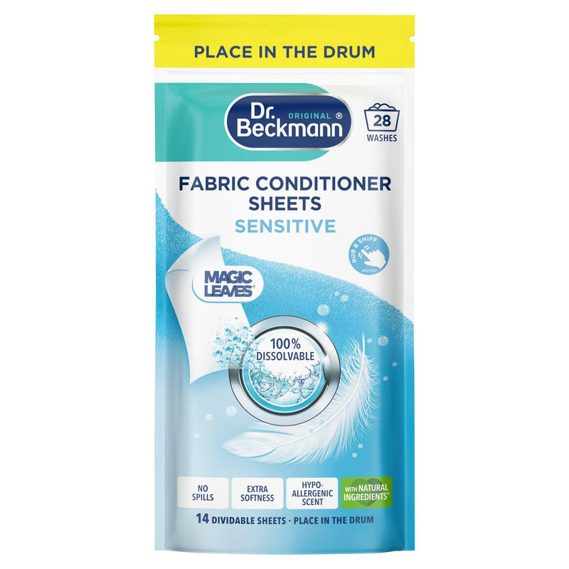 Dr. Beckmann fabric conditioner sheets 14 pack - British product