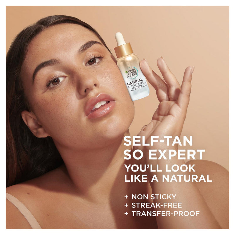 Garnier Ambre Solaire Self Tan Face Drops 30ml, UK version