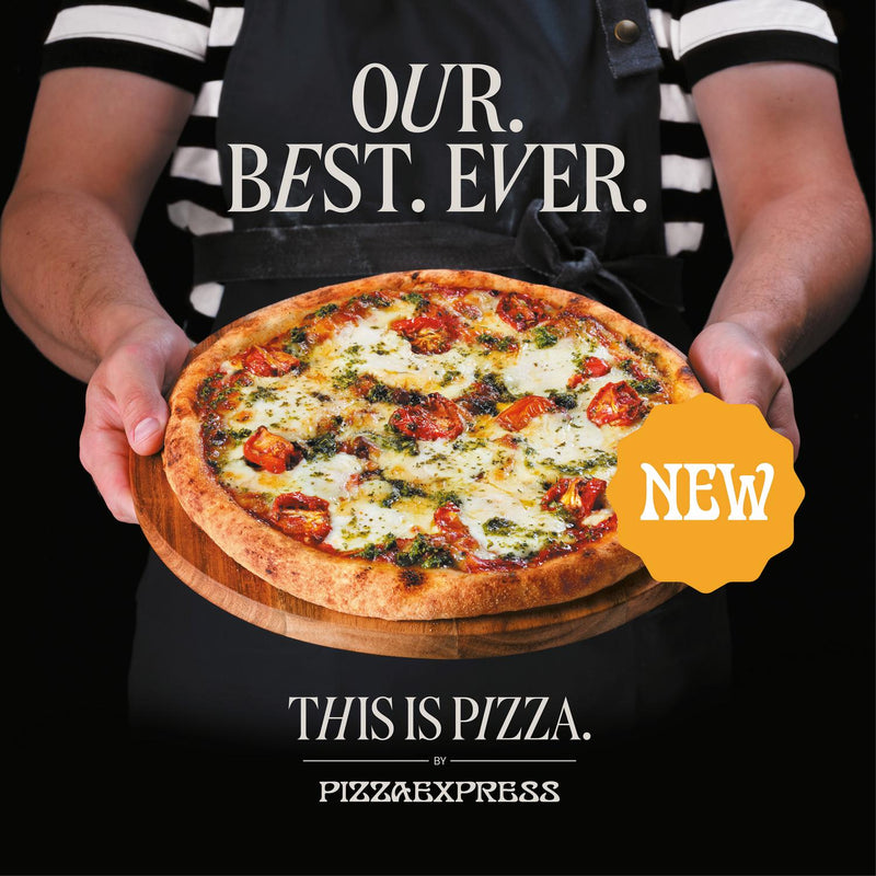 Pizza Express Pizza Base Margherita Speciale 452g, imported from the UK