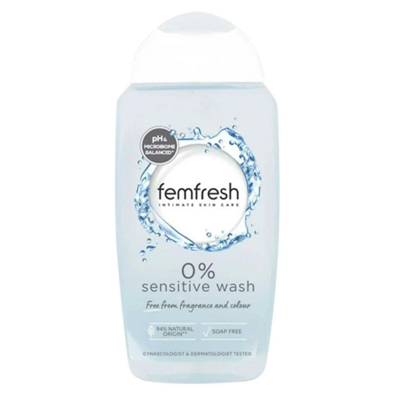 Femfresh intimate skin care 250ml, imported from the UK