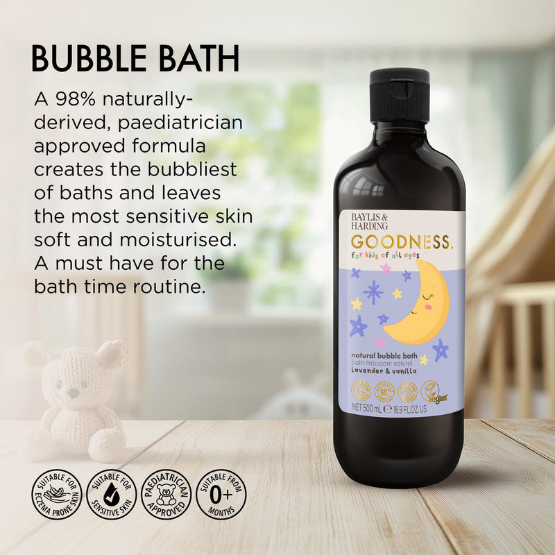 Baylis & Harding Goodness Kids Lavender & Chamomile Bubble Bath 500ml