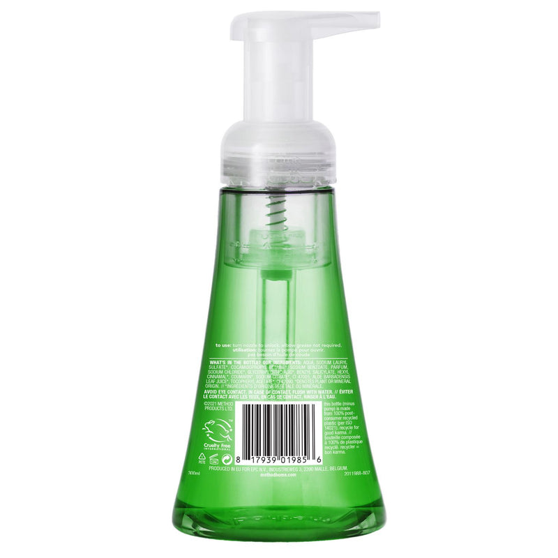 Method Foam Handwash Sweet Coconut 300ml, imported from the UK