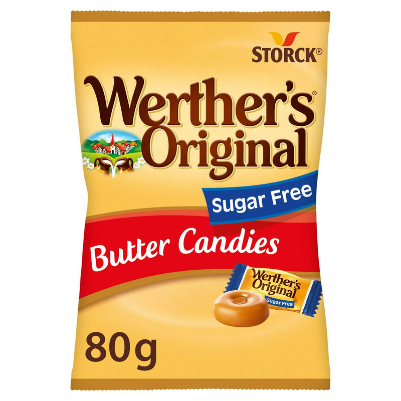 Werther's Original sugar free butter candies 80g (British brand)