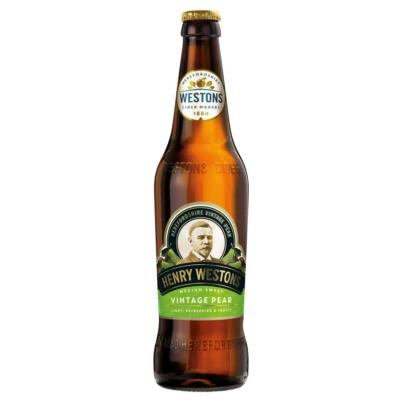 Henry Westons Vintage Pear Cider 500ml, UK version