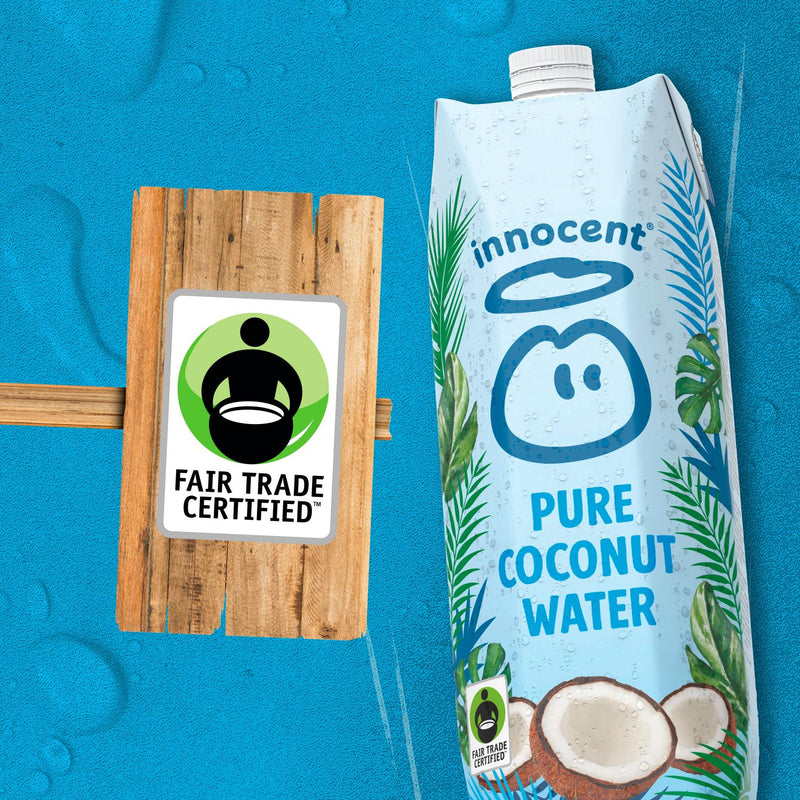 Innocent 100% Pure Coconut Water 1 Litre, UK version