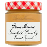 Bonne Maman peanut spread sweet & crunchy 230g - British product