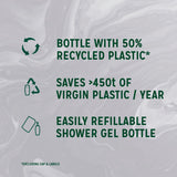 Radox moisturising shower gel with chamomile and oat, 225ml, imported from the UK