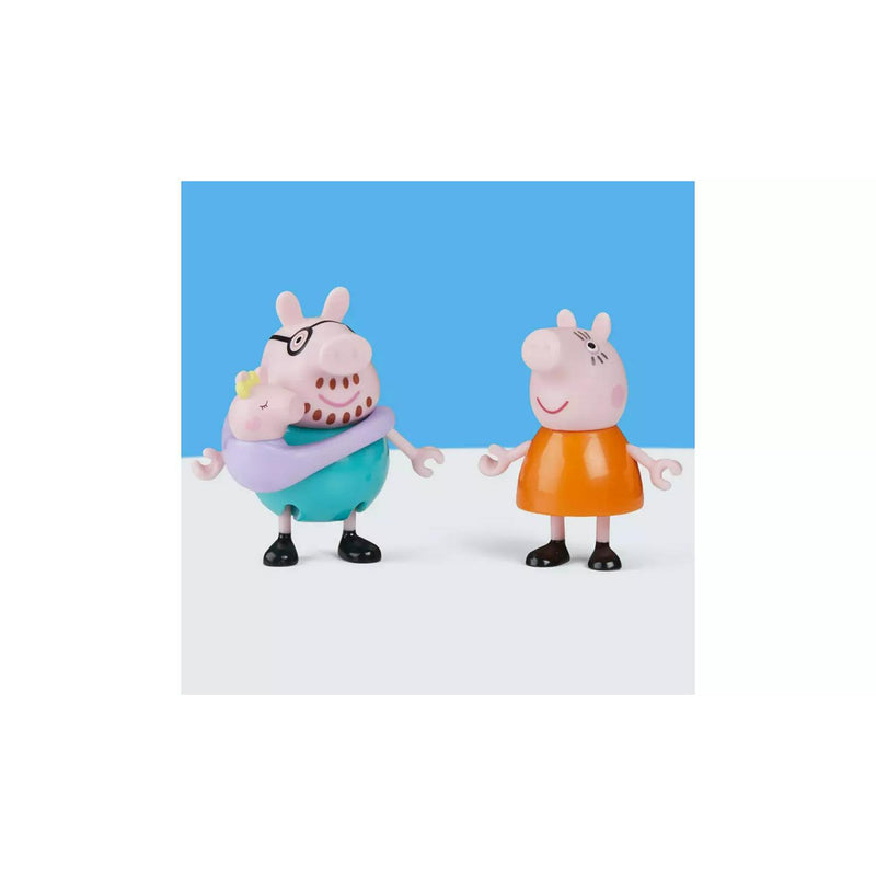 Peppa Pig Family Figures Set of 5 18x22x5cm, imported from the UK