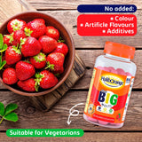 Haliborange Big Multi strawberry flavour gummies 90 count, UK version