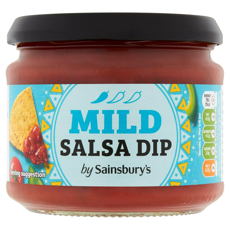 Sainsbury's mild salsa dip 300g (British brand)