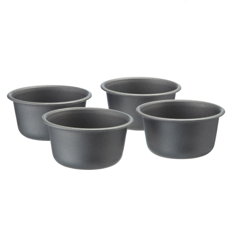 Sainsbury's Home 4 Pack Non Stick Pudding Moulds (British brand)
