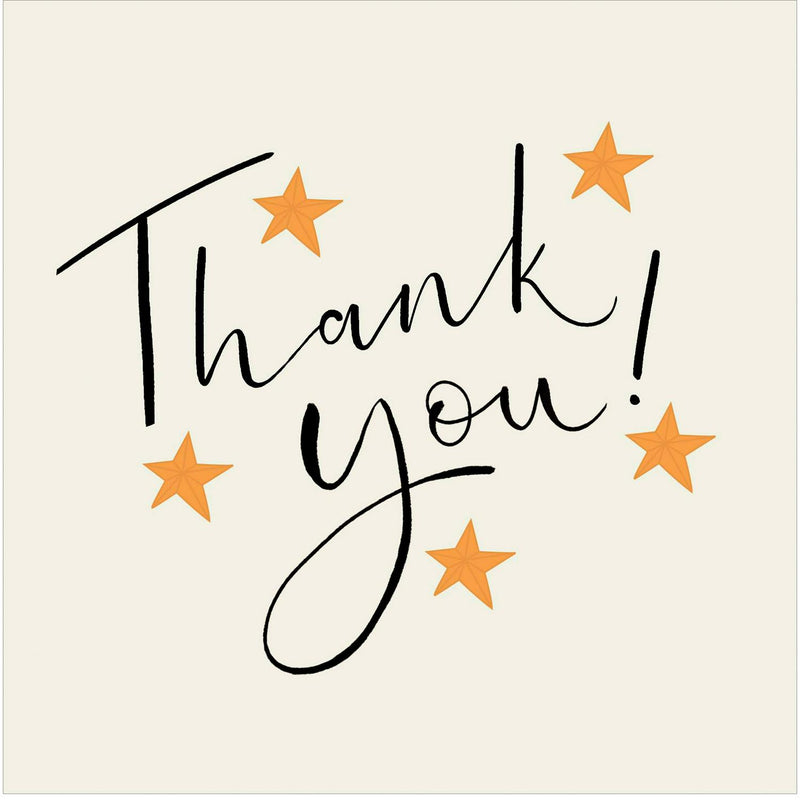 Sainsbury's Thank You Greeting Card 15.9cm (British brand)