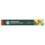 Starbucks Breakfast Blend coffee capsules 10x56g (British brand)