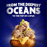 Princes tuna chunks in sunflower oil 4x145g tins, imported from the UK