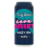 Tiny Rebel Neon Drift Hazy IPA beer 440ml (British brand)