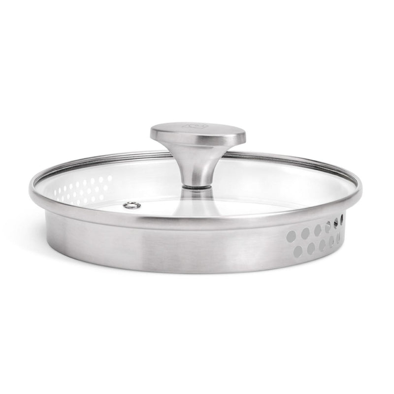 Habitat Ellipse Brushed Stainless Steel 18cm Saucepan