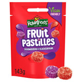 Rowntree's Fruit Pastilles Strawberry & Blackcurrant Sweets Sharing Bag 143g