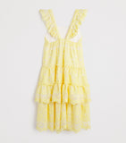 Marlo lace embroidered Kaia dress for children 2-16 years, imported from the UK