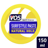 VO5 SurfStyle Natural Hold Hair Paste 150ml hair Sainsburys