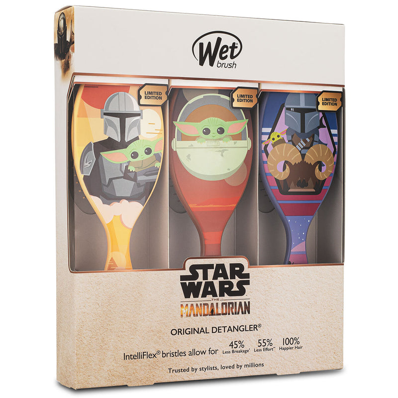 Wet Brush detangler set with Disney or Star Wars designs 3 pack (British brand)