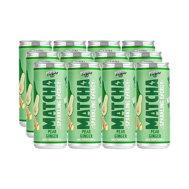PerfectTed Matcha Pear Ginger Energy Drink 250ml - McGrocer
