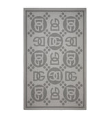 Dolce&Gabbana Casa Wool Logo Jacquard Throw (140cm x 180cm)