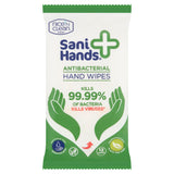 Sani Hands Anti-Bacterial Hand Wipes x12 - McGrocer