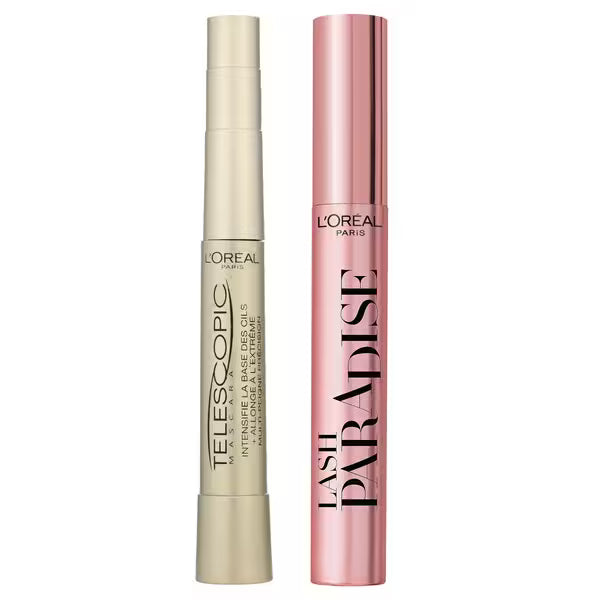 L'Oreal Paris Telescopic Mascara and L'Oreal Paris Lash Paradise Mascara bundle