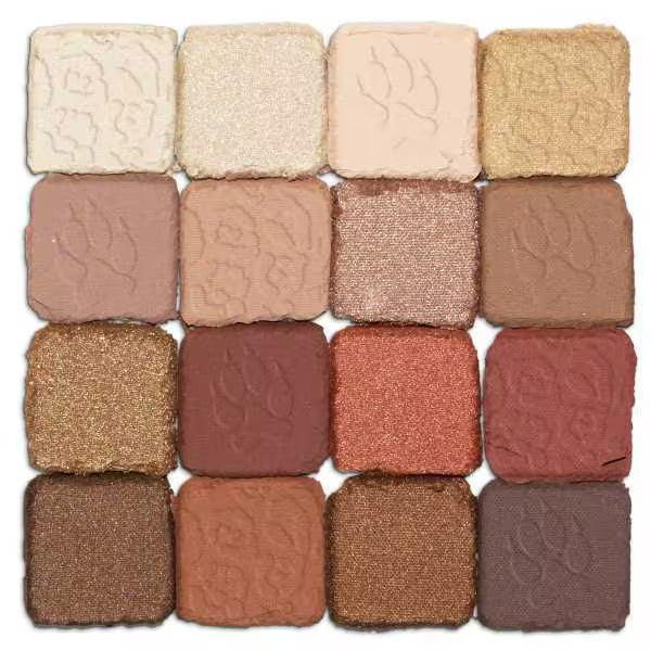 NYX shadow palette warm neutrals 16 pan, imported from the UK