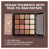 NYX shadow palette warm neutrals 16 pan, imported from the UK