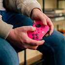 Xbox Deep Pink wireless controller (British brand)