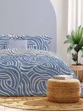 Copenhagen Home Blue Sofia duvet cover set - British product
