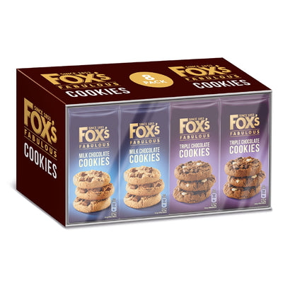 Fox's Fabulous Chocolate Cookies Assortment 8 x 180g