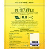 Forest Feast dried tropical pineapple 550g - British product