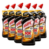 Harpic Power Plus Toilet Cleaner Freshening 6 x 750ml