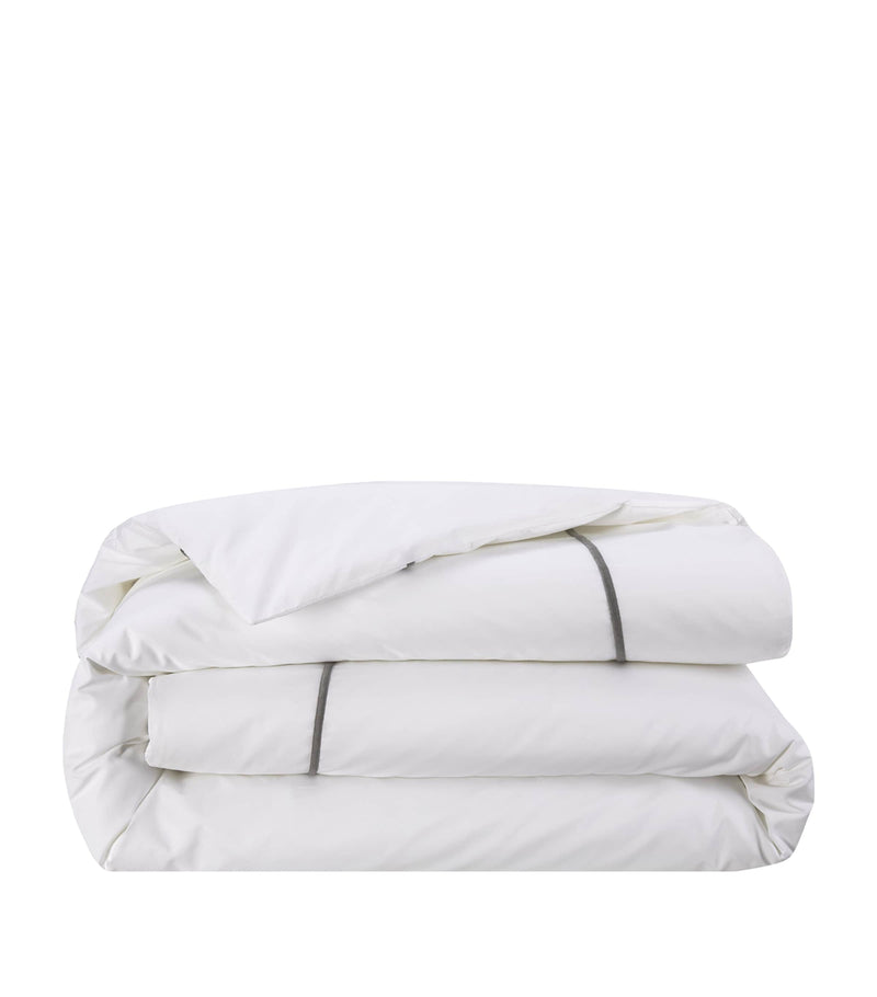 Yves Delorme Athena Platine King Duvet Cover 240cm x 220cm (British brand)