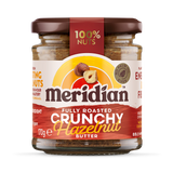 Meridian Natural Hazelnut Butter Whole Nut Spread 170g