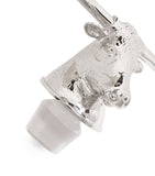 Deakin & Francis crystal longhorn bull decanter 650ml - British product