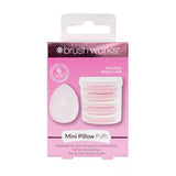 Brushworks Mini Pillow Puffs Makeup Sponges 6 Pack