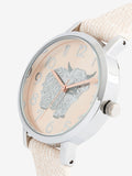 Hamish Highland Cow watch with 3cm diameter, imported from the UK