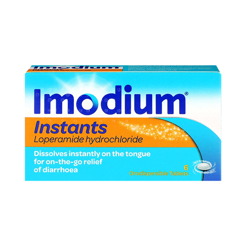 Imodium Instants Mint Fast Dissolve Tablets 6 Pack, UK version
