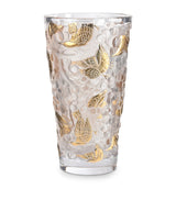 Lalique Large Merles et Raisins Crystal Vase 38cm