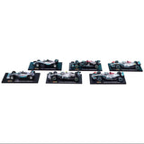 Burago 1:43 scale Formula One model cars 6 pack - British product