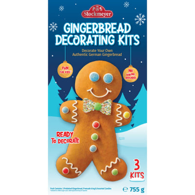Miller Gingerbread Decorating Kit Biscuit 755g