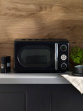 Black Digital microwave oven 20L - British product