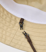 Cotton Bear-Motif Hat with Drawstring