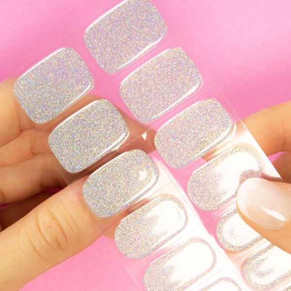 MoYou London Gel Nail Strip Too Glam, imported from the UK