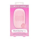 Brushworks Makeup Brush Cleaner Tray Silicone Tray