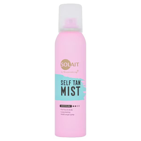 Solait Self Tan Mist Medium 150ml (British brand)